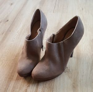 Suede Booties